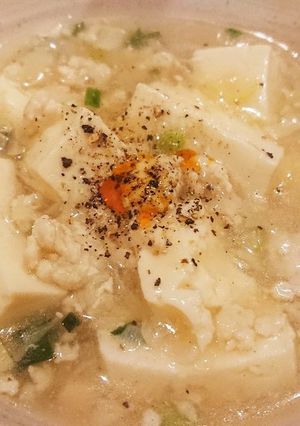 鶏塩麻婆-レシピのメイン写真