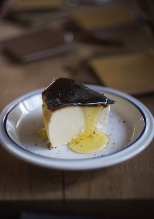 バスクチーズケーキ-レシピのメイン写真