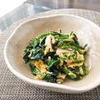 副菜に♪ほうれん草としいたけの卵炒め☆