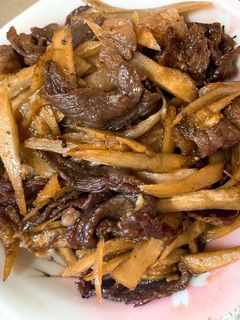 牛ごぼうしぐれ煮-レシピのメイン写真