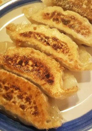 パリパリ♪もちもち♪ジューシーしそ餃子-レシピのメイン写真