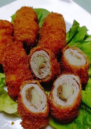 ザーサイ葱の豚肉巻き揚げ-レシピのメイン写真