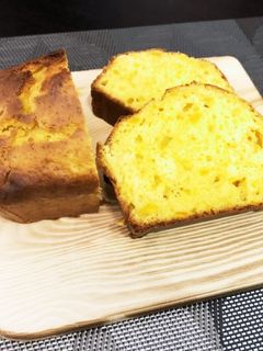 混ぜて焼くだけ!カボチャケーキ-レシピのメイン写真
