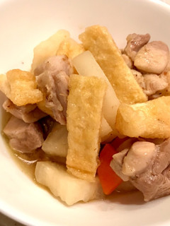 大根と鶏肉の手抜き煮物-レシピのメイン写真