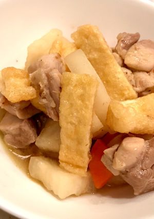大根と鶏肉の手抜き煮物-レシピのメイン写真