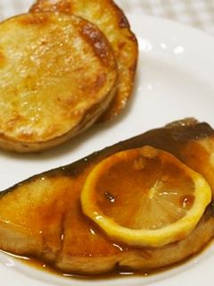 ブリのレモン照り焼き♪レモン爽やか♪-レシピのメイン写真