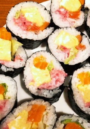 2020も恵方巻作ったよ-レシピのメイン写真