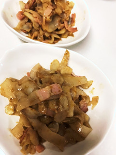 菊芋の磯じまん炒め-レシピのメイン写真