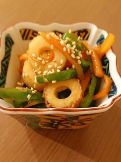 ピーマンと人参のきんぴらちりめん入り-レシピのメイン写真
