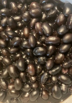 圧力鍋たった5分 濃厚な甘み煮汁の黒豆煮-レシピのメイン写真