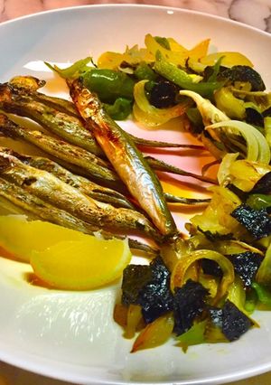 No2352ししゃもと海苔野菜炒め-レシピのメイン写真