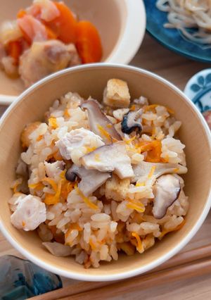 【幼児食】やさしい炊き込みご飯★-レシピのメイン写真