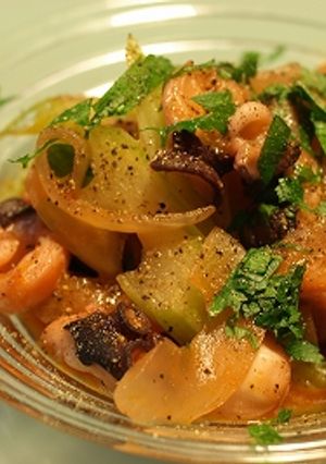 【SE】タコとセロリのパプリカ煮-レシピのメイン写真