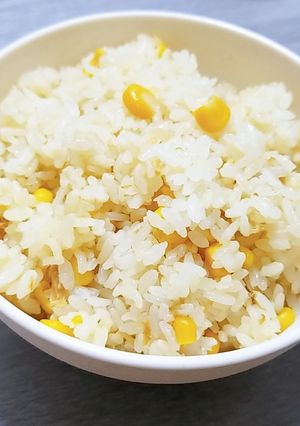ツナコーンマヨの炊き込みご飯♡絶品!!!-レシピのメイン写真