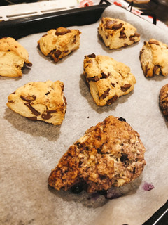 HMでスコーンブルーベリーとチョコチップ-レシピのメイン写真