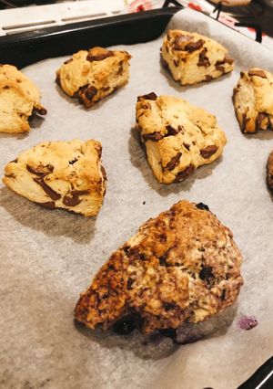 HMでスコーンブルーベリーとチョコチップ-レシピのメイン写真