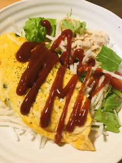 ホウレン草をまるっと包んだオムレツ-レシピのメイン写真