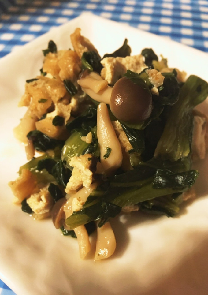 冷凍の小松菜で作る煮浸し-レシピのメイン写真