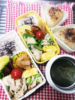 家族弁当♡残り物もろもろ。2/5-レシピのメイン写真