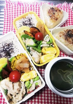 家族弁当♡残り物もろもろ。2/5-レシピのメイン写真