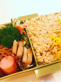 わたしの鶏そぼろ弁当-レシピのメイン写真
