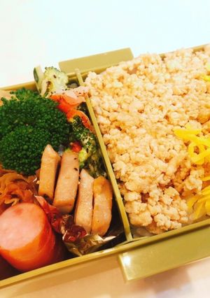 わたしの鶏そぼろ弁当-レシピのメイン写真