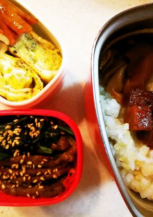タンパク質多めお弁当㉘焼肉とナムル-レシピのメイン写真