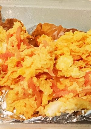 作り置き☆お弁当にも◎紅生姜入り炒り卵-レシピのメイン写真