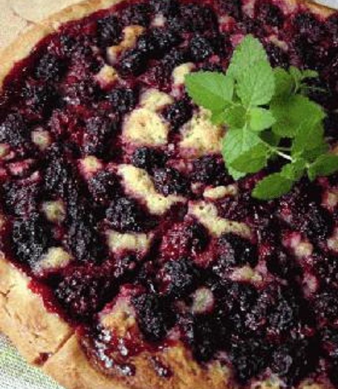 ブランブリー ヘッジ ブラックベリータルト お皿 レシピ