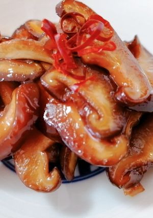 簡単おかず しいたけの佃煮-レシピのメイン写真