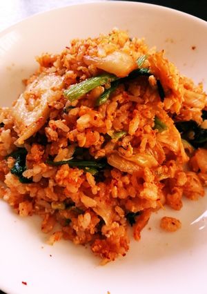 キムチチャーハン1人の時用-レシピのメイン写真