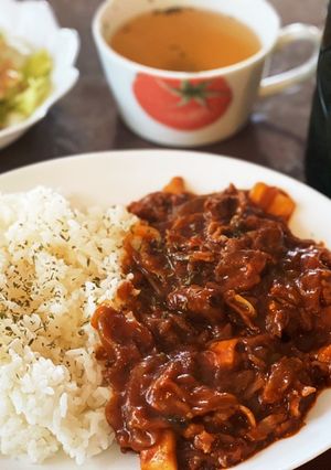 濃厚デミグラスソースのハヤシライス-レシピのメイン写真