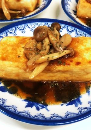 しめじたっぷり豆腐ステーキ♪-レシピのメイン写真