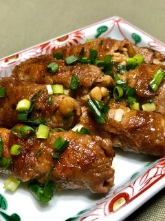 豚肉のえのき巻き・生姜だれ☆-レシピのメイン写真