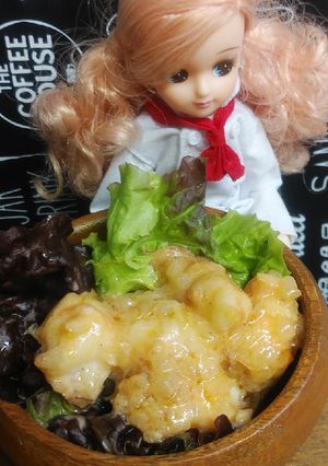 リカちゃん♡焼(V)o¥o(V)エビマヨ-レシピのメイン写真