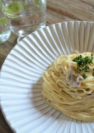 ＊アンチョビクリームパスタ＊-レシピのメイン写真