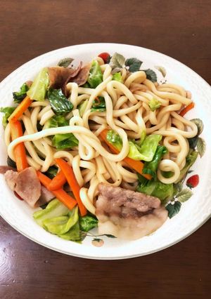 味付け簡単！焼うどん-レシピのメイン写真
