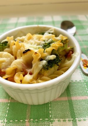 幼児食*彩り野菜のマヨグラタン-レシピのメイン写真
