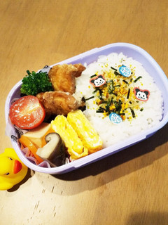 20/2/3 年少唐揚げ弁当-レシピのメイン写真