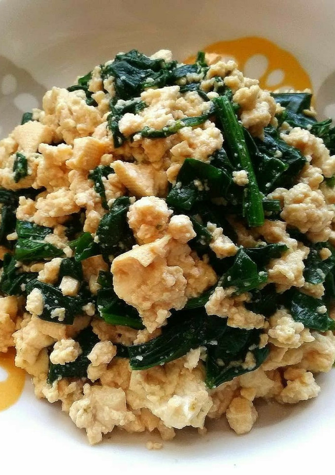 材料たった4つ！ほうれん草の白和え-レシピのメイン写真