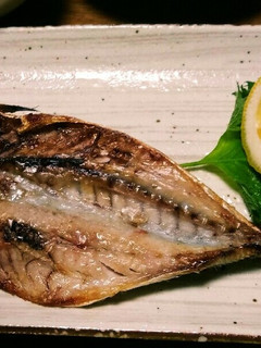 主人の釣果☆アジの一夜干し(^q^)☺☕-レシピのメイン写真