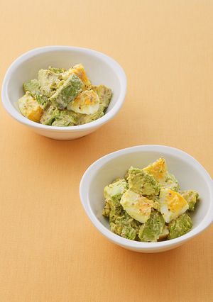 アボカドとゆで卵のマスタードマヨサラダ-レシピのメイン写真