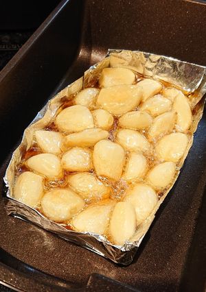 レンジとフライパンで♪にんにくホイル焼き-レシピのメイン写真