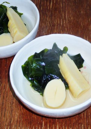 若竹煮　透明醤油で淡い色に仕上げます-レシピのメイン写真