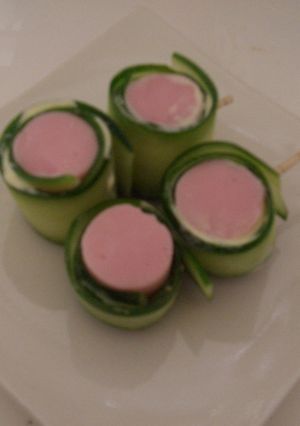 ★きゅうりとソーセージの巻き巻き★-レシピのメイン写真