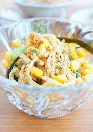 包丁、火不要♪切干大根ごまマヨサラダ-レシピのメイン写真