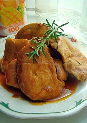 トロピカルチキン照り焼き♪-レシピのメイン写真