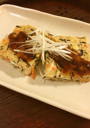 豆腐とひじきのつくねバーグ-レシピのメイン写真