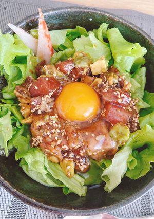なおみんのおいしいアヒポキ丼-レシピのメイン写真
