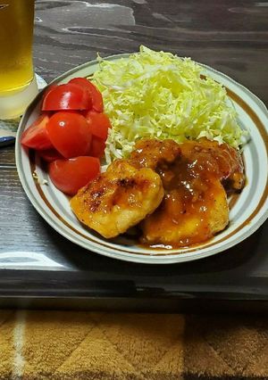 鶏の照り焼き☆あんずジャムで♪-レシピのメイン写真